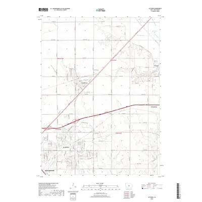2018 Map of Altoona, 2018 Print