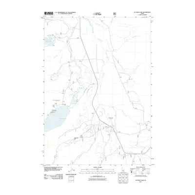 2011 Map of Alturas Lake, 2011 Print