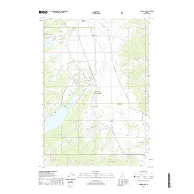2020 Map of Alturas Lake, 2020 Print