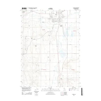 2015 Map of Alturas, 2015 Print