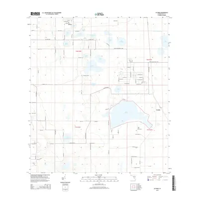 2015 Map of Alturas, 2015 Print