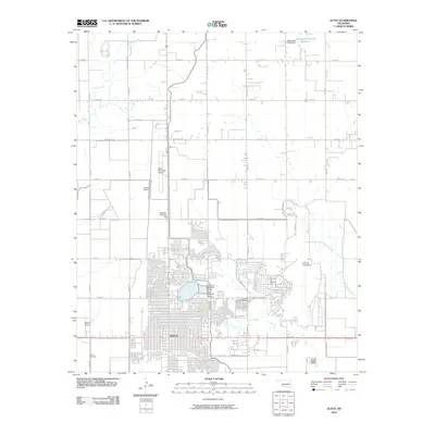 2010 Map of Altus, 2010 Print
