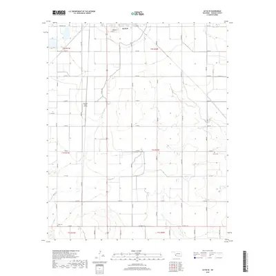 2018 Map of Altus SE, 2018 Print