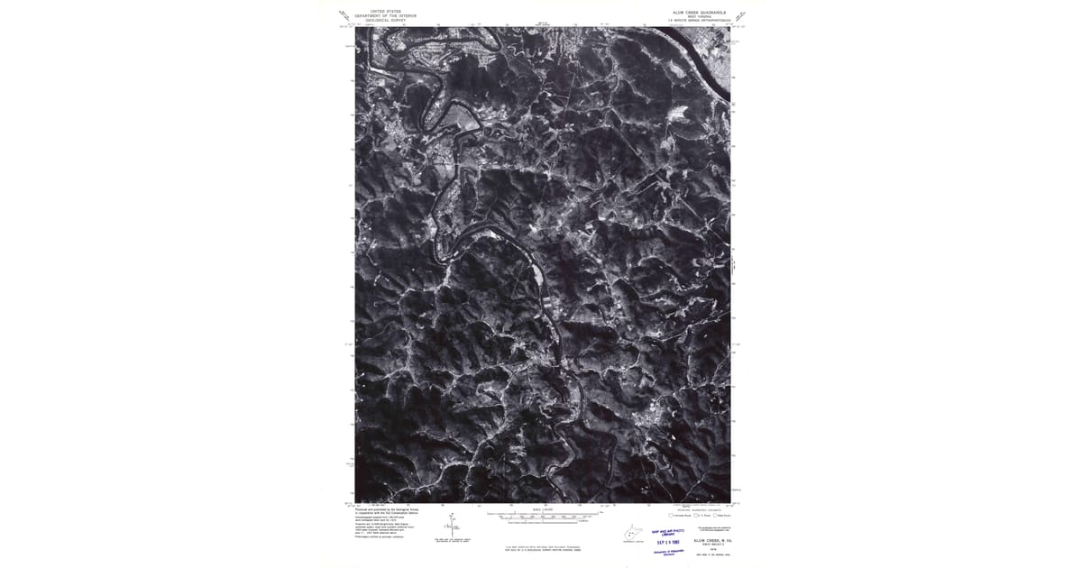 1970s Maps of Tornado WV Pastmaps - Alum Creek Kanawha County Wv Usgs Topo 1976 P1980 Og 1200x630 