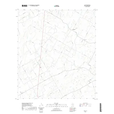 2019 Map of Alum, 2019 Print