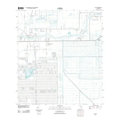 2012 Map of Alva, 2012 Print
