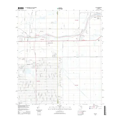 2015 Map of Alva, 2015 Print