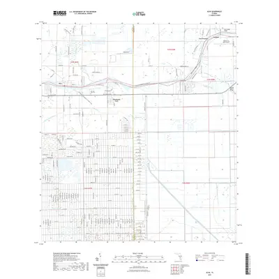 2021 Map of Alva, 2021 Print