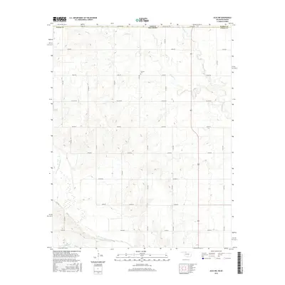 2016 Map of Alva NW, 2016 Print