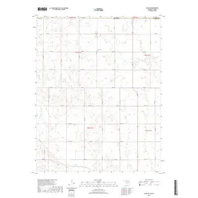 2018 Map of Alva NW, 2018 Print