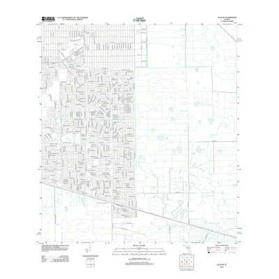 2012 Map of Alva SE, 2012 Print
