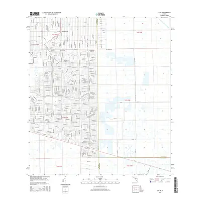 2015 Map of Alva SE, 2015 Print