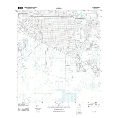 2012 Map of Alva SW, 2012 Print