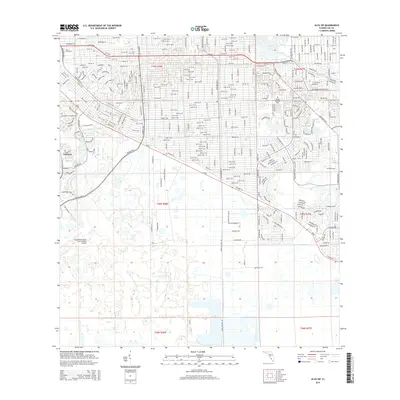 2015 Map of Alva SW, 2015 Print