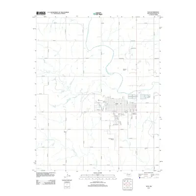 2012 Map of Alva, 2012 Print