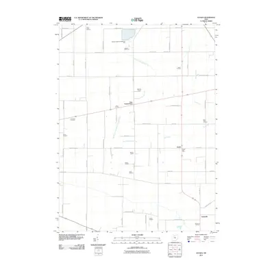 2010 Map of Alvada, 2010 Print