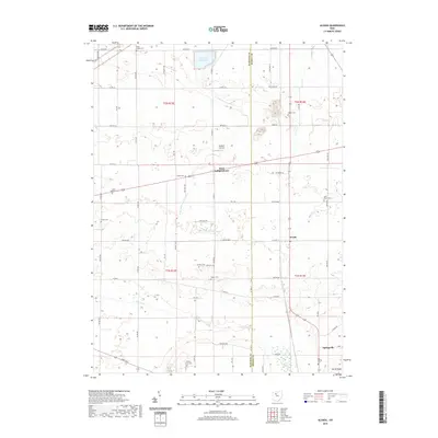 2019 Map of Alvada, 2019 Print