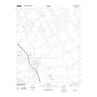 2010 Map of Alvarado, 2010 Print