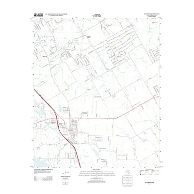 2012 Map of Alvarado, 2012 Print