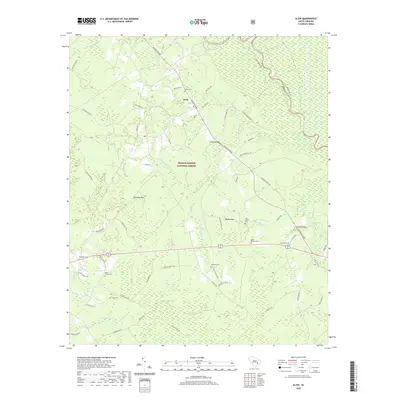 2020 Map of Alvin, 2020 Print