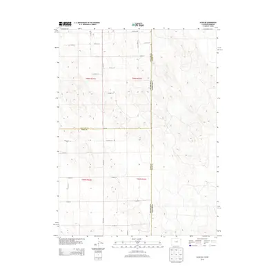 2013 Map of Alvin NE, 2013 Print