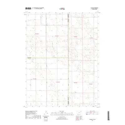 2019 Map of Alvin NE, 2019 Print