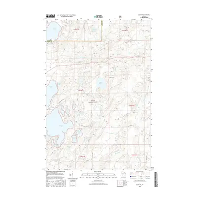 2015 Map of Alvin NW, 2015 Print