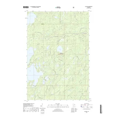 2018 Map of Alvin NW, 2018 Print