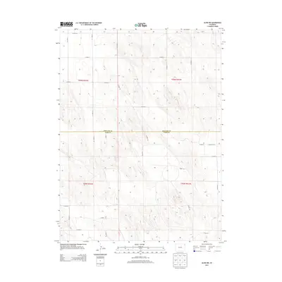 2013 Map of Alvin NW, 2013 Print