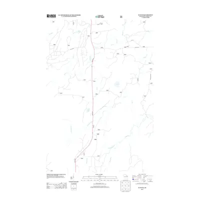 2013 Map of Alvin SE, 2013 Print
