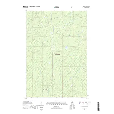 2018 Map of Alvin SE, 2018 Print