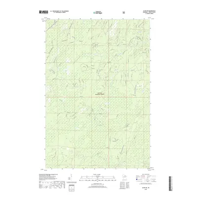 2018 Map of Alvin SW, 2018 Print