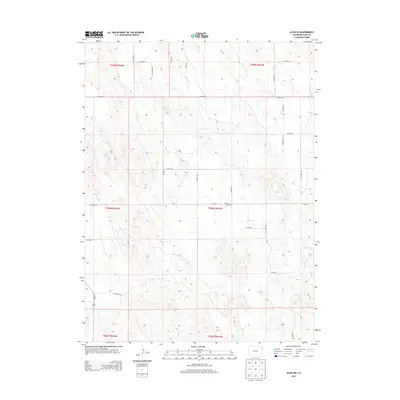 2013 Map of Alvin SW, 2013 Print