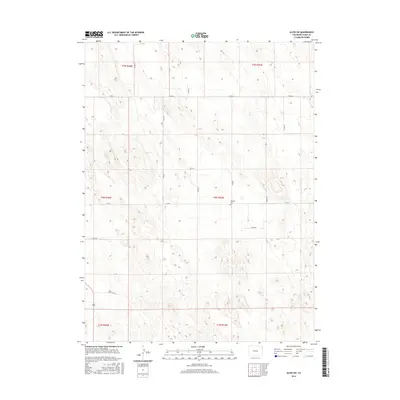 2016 Map of Alvin SW, 2016 Print