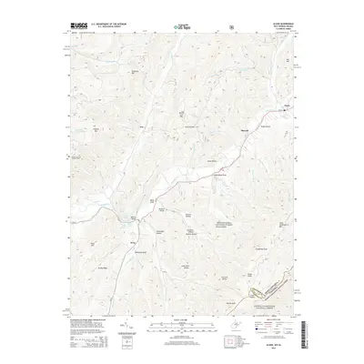 2014 Map of Alvon, 2014 Print