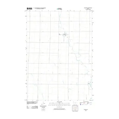 2010 Map of Alvord, 2010 Print
