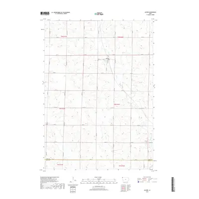 2018 Map of Alvord, 2018 Print