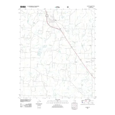 2010 Map of Alvord, 2010 Print