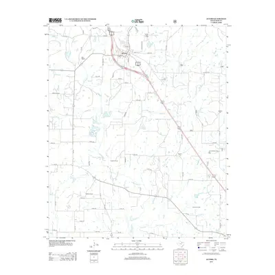 2013 Map of Alvord, 2013 Print