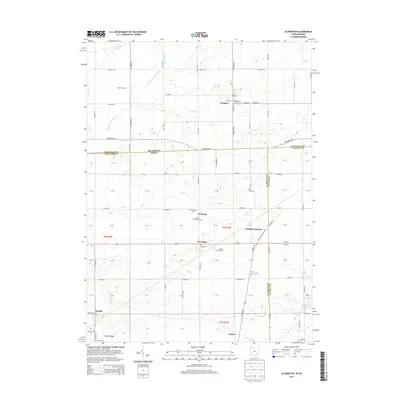 2013 Map of Alvordton, 2013 Print