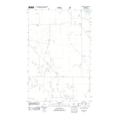 2011 Map of Alvwood, 2011 Print