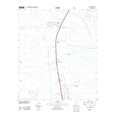 2012 Map of Amado, 2012 Print