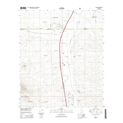 2014 Map of Amado, 2014 Print