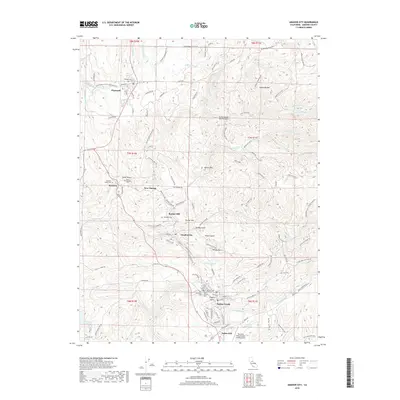 2018 Map of Amador City, 2018 Print