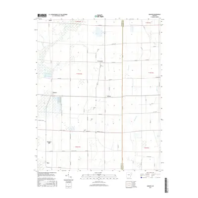 2017 Map of Amagon, 2017 Print