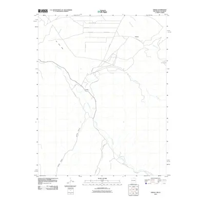2010 Map of Amalia, 2010 Print