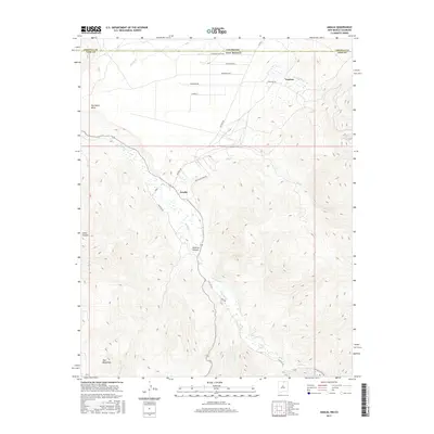2017 Map of Amalia, 2017 Print