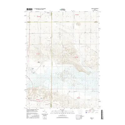 2015 Map of Amana, 2015 Print