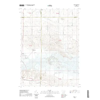 2018 Map of Amana, 2018 Print