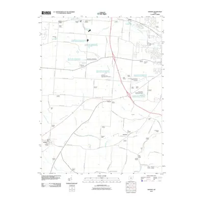 2010 Map of Amanda, 2010 Print